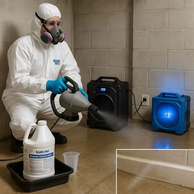 Sanitization and Odor Removal process in Mosquero, NM