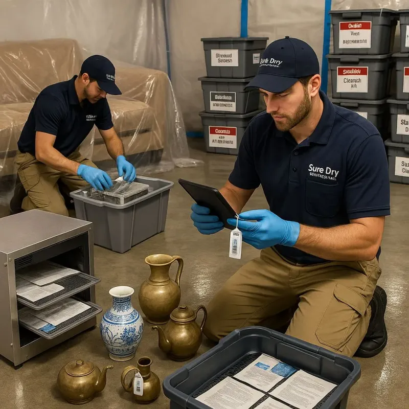 Content Protection and Restoration process in Mosquero, NM